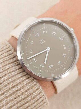 Maven Watches Minimalist Watch Smoke Green Off-White 40mm Swiss Quartz Sapphire